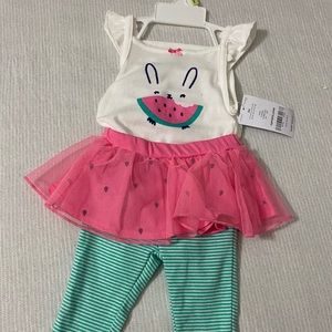 Carter’s 2 piece set 3M baby girl